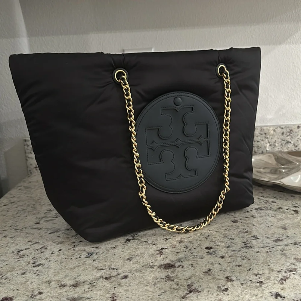 Tory Burch Ella puffy chain tote